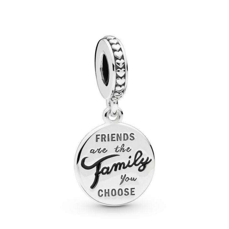 Pandora Friends Are Family Dangle Charm Silver Egypt AX2896715